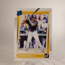 2021 Donruss Rated Rookie #43 KeBryan Hayes Pittsburgh Pirates