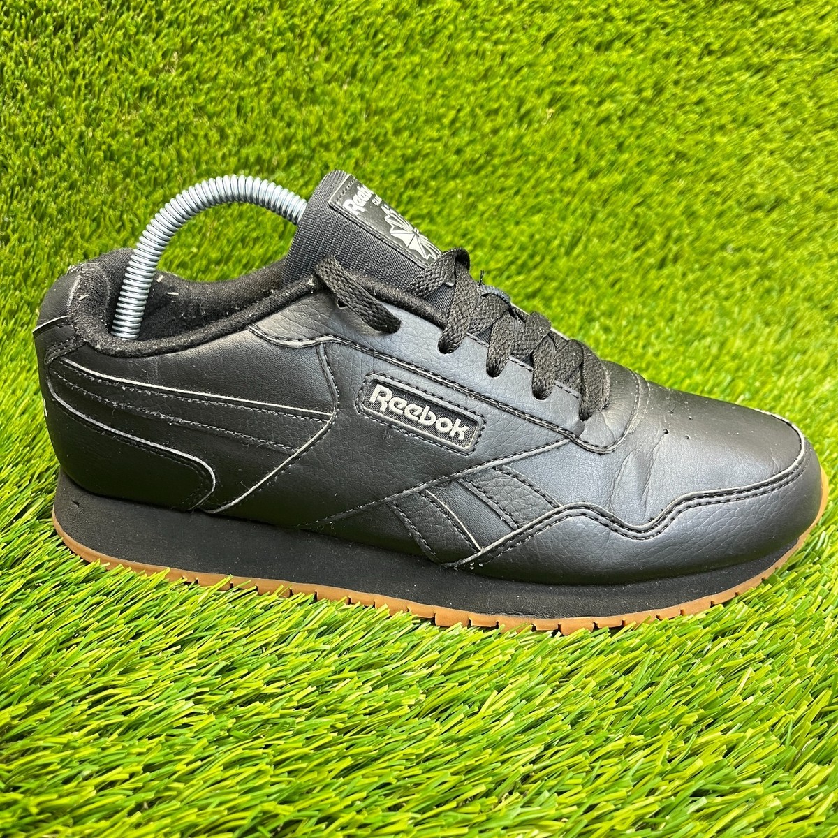 Reebok Classic Harman Run Mens Size Black Athletic Running Shoes  Sneakers