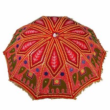 Traditional Indian Theme Wedding Decorative Large Umbrella Lawn Garden Parasols