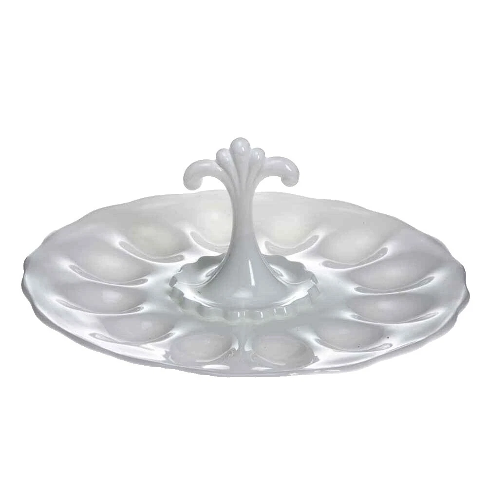 Glass White Platters