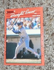 1990 Donruss - #122 Dwight Evans , Error Card 