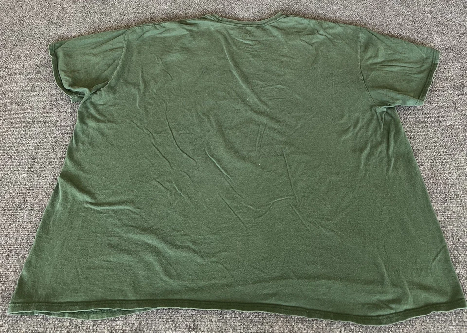 Camiseta Oakland Athletics Para Hombres 4XL Verde Amarillo “Desde 1968” MLB Béisbol Foto 2 de 4