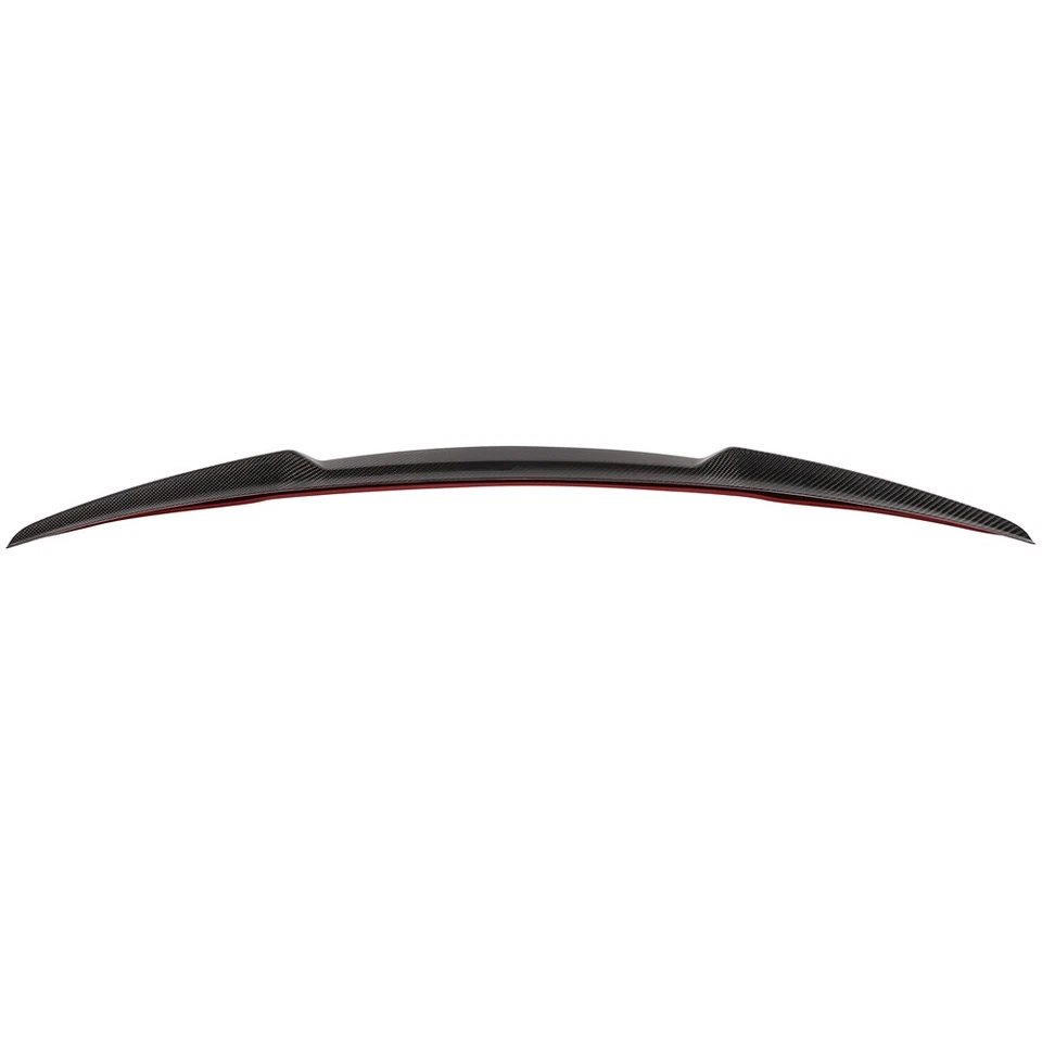 For 08-16 Audi S5 A5 Quattro Coupe 2-Door Glossy Black Carbon Fiber Spoiler Lip Foto 4 de 4