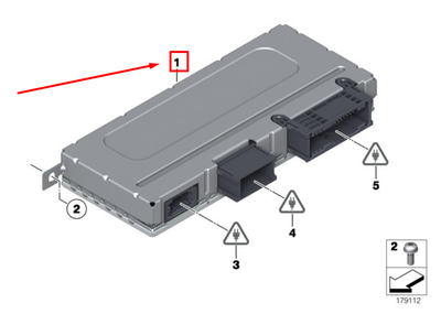 BMW ZGW 02 8sk F10 F01 F07 Central Gateway Module for NBT Retrofit  