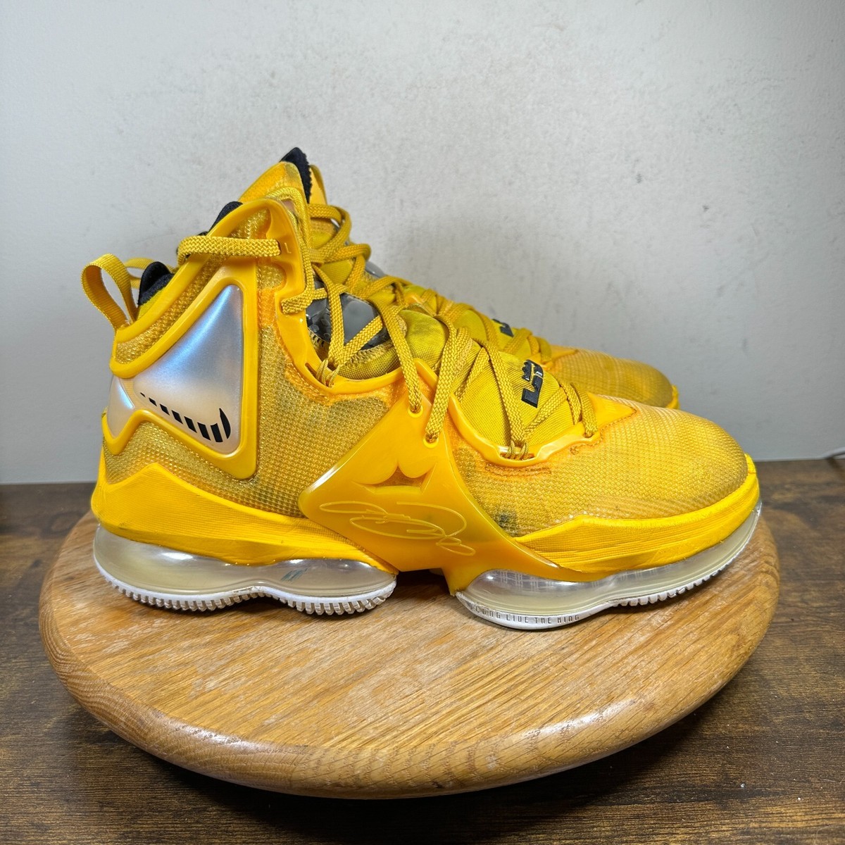 Nike LeBron 19 Hard Hat University CZ0203-700 Shoes Mens