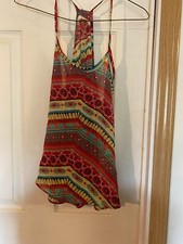 2 tops, 1 camisole and 1 spaghetti strap top, size small, pre-owned and new