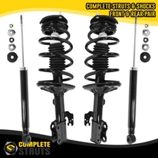Front Rear Suspension Strut & Shock Assembly Kit for 2011-2020 Toyota Sienna AWD