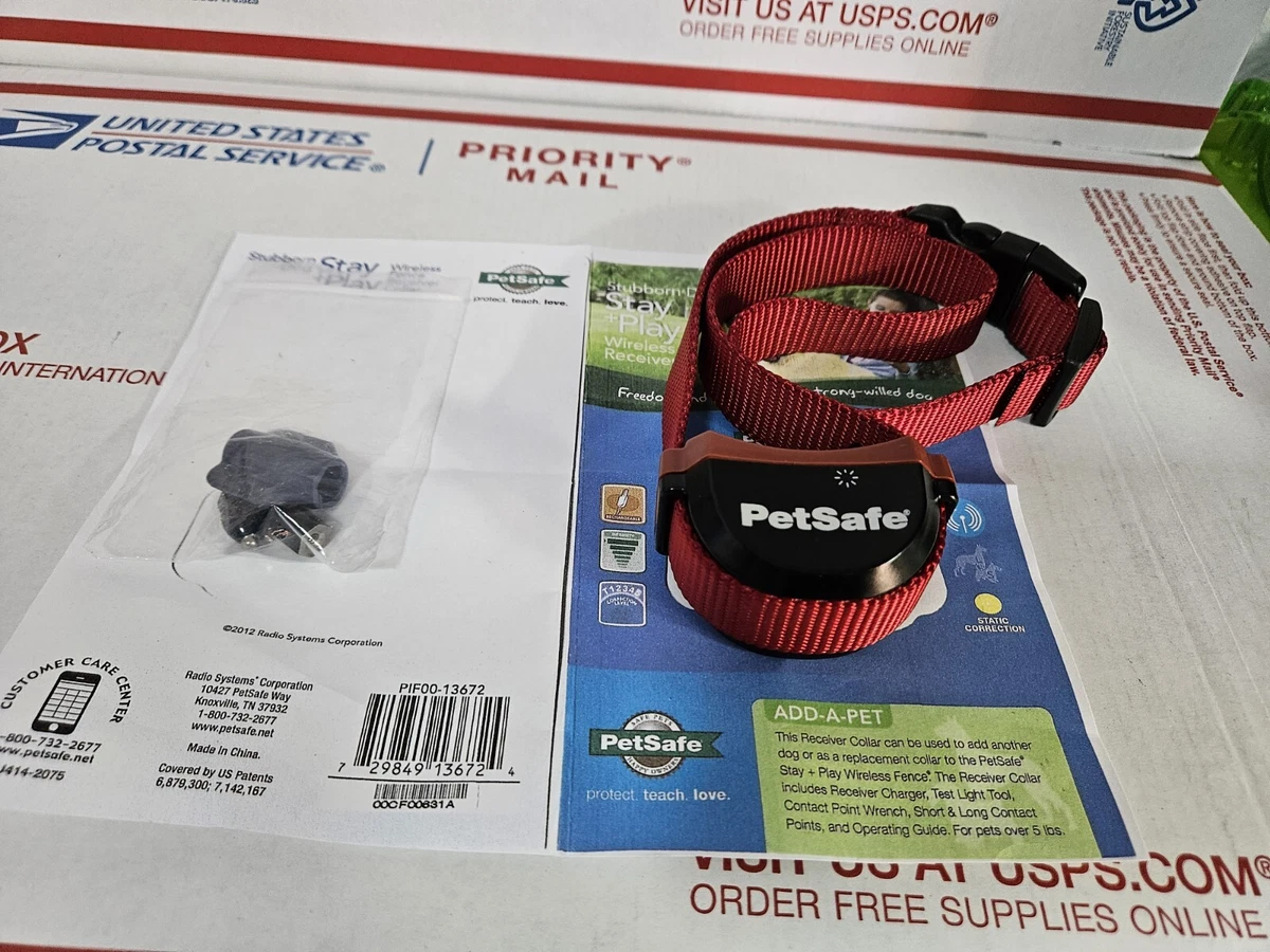 PetSafe Stay Play Stubborn Dog Wireless Fence Receiver Collar RFA