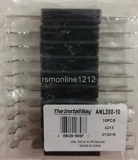Install Bay ANL200-10 Nickel 200 Amp ANL Fuse Car / Boat / Truck - Pack of 10