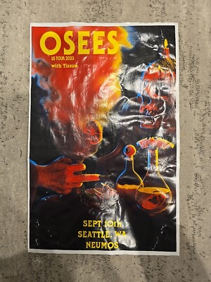 Osees Thee Oh Sees Ohsees OCS US Tour 2023 Poster | eBay
