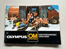 Olympus OM System Manual For Zuiko Interchangeable Lenses Group, English 85pages