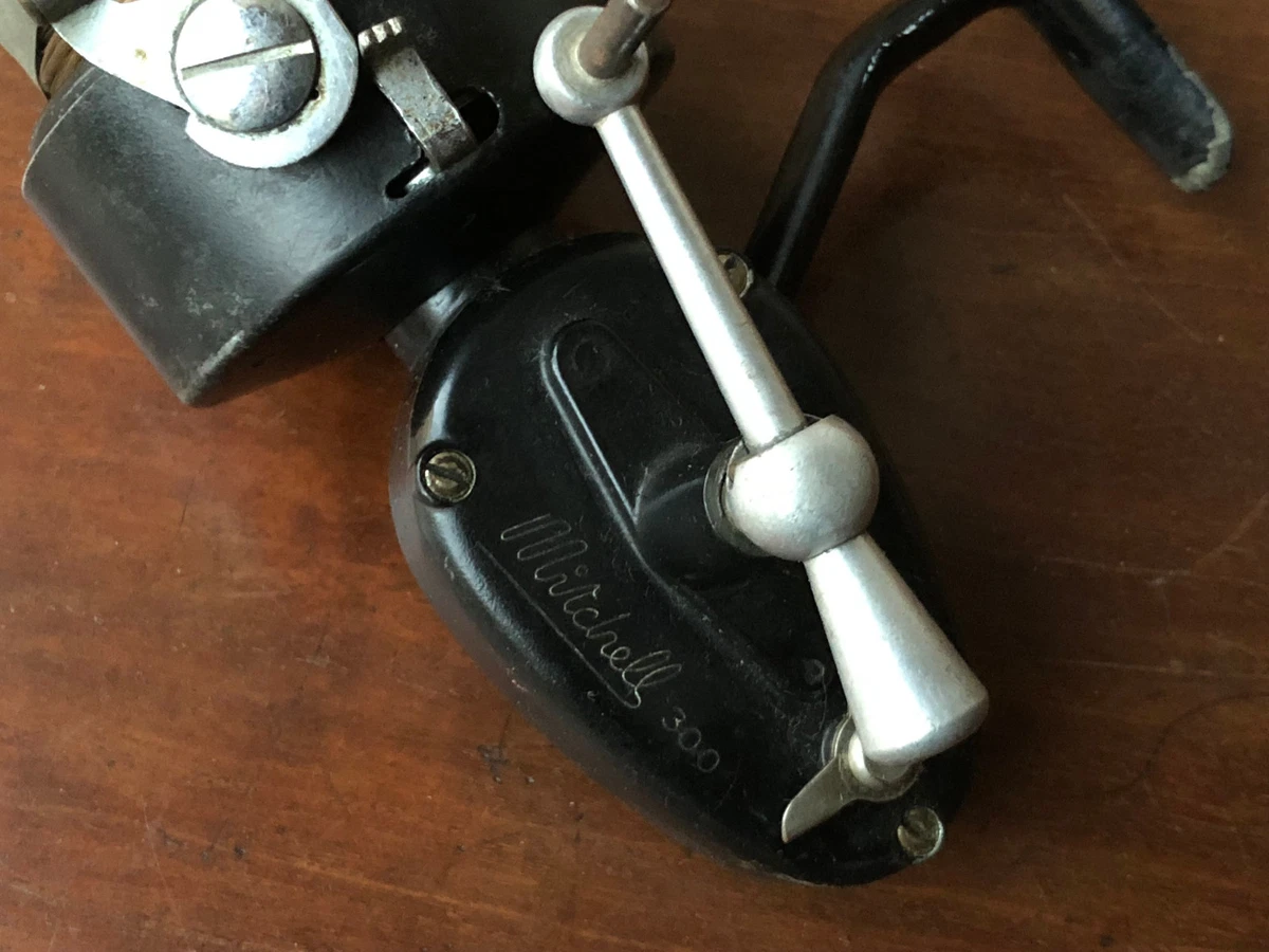 Moulinet De Pêche Vintage Garcia Mitchell 300, Fabriqué En France, Testé