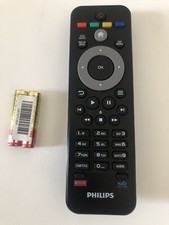 Original Philips Remote Control: Blu-ray Disc W/ Netflix Vudu  batteries