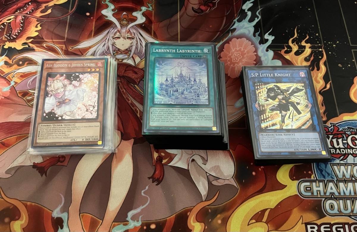 Yugioh Labrynth Deck Complete W/ Extra & Side Decks