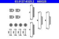 ATE 03.0137-9325.2 ZubehöRsatz, Feststellbremsbacken FüR Hyundai KIA