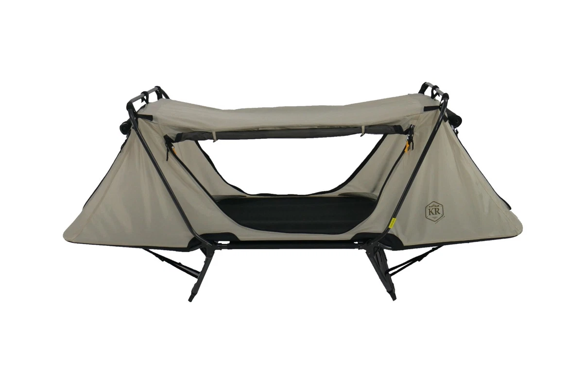 Kamp Rite Military Tent Cot with Carrying Case Desert Tan