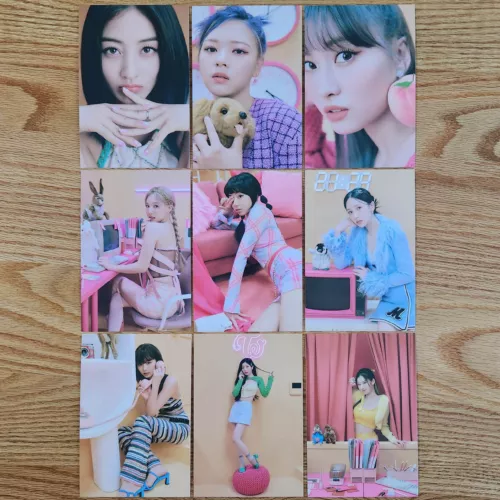 Official Crosscode Postcard 9pcs Set Twice 11th Mini Album Between 1 & 2 Genuine