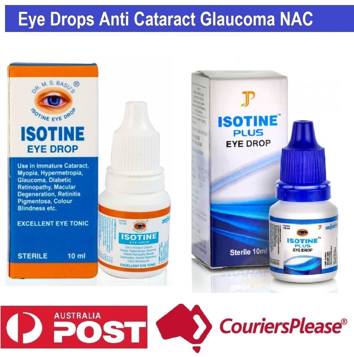 Isotine Cataract Eye Drops Lubricant NonCarnosine (NAC) eBay