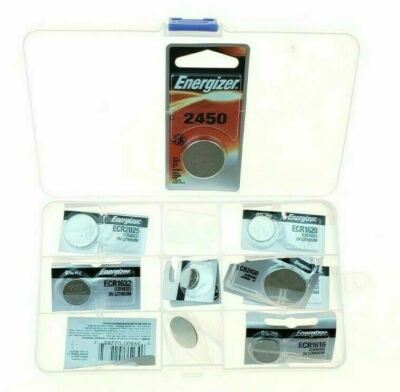 energizer watch coin cell 3V lithium battery completed set pack  W/ plastic case