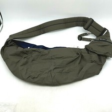 Slow Ton Hand Free Sling Adjustable Padded Strap Gray Pet Carrier Tote Bag