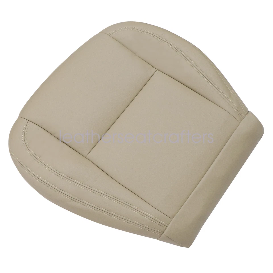 Fits 1998-2005 Lexus GS300 GS400 GS430 Front Bottom / Top Seat Cover Ivory Tan - Image 4 of 4