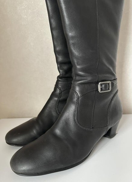 Women Ecco Boots Black 40 #3S6X