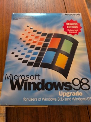 Windows98でネットワーク Second Edition Microsoft Windows 98 Upgrade Second Edition Vintage - CD and Key