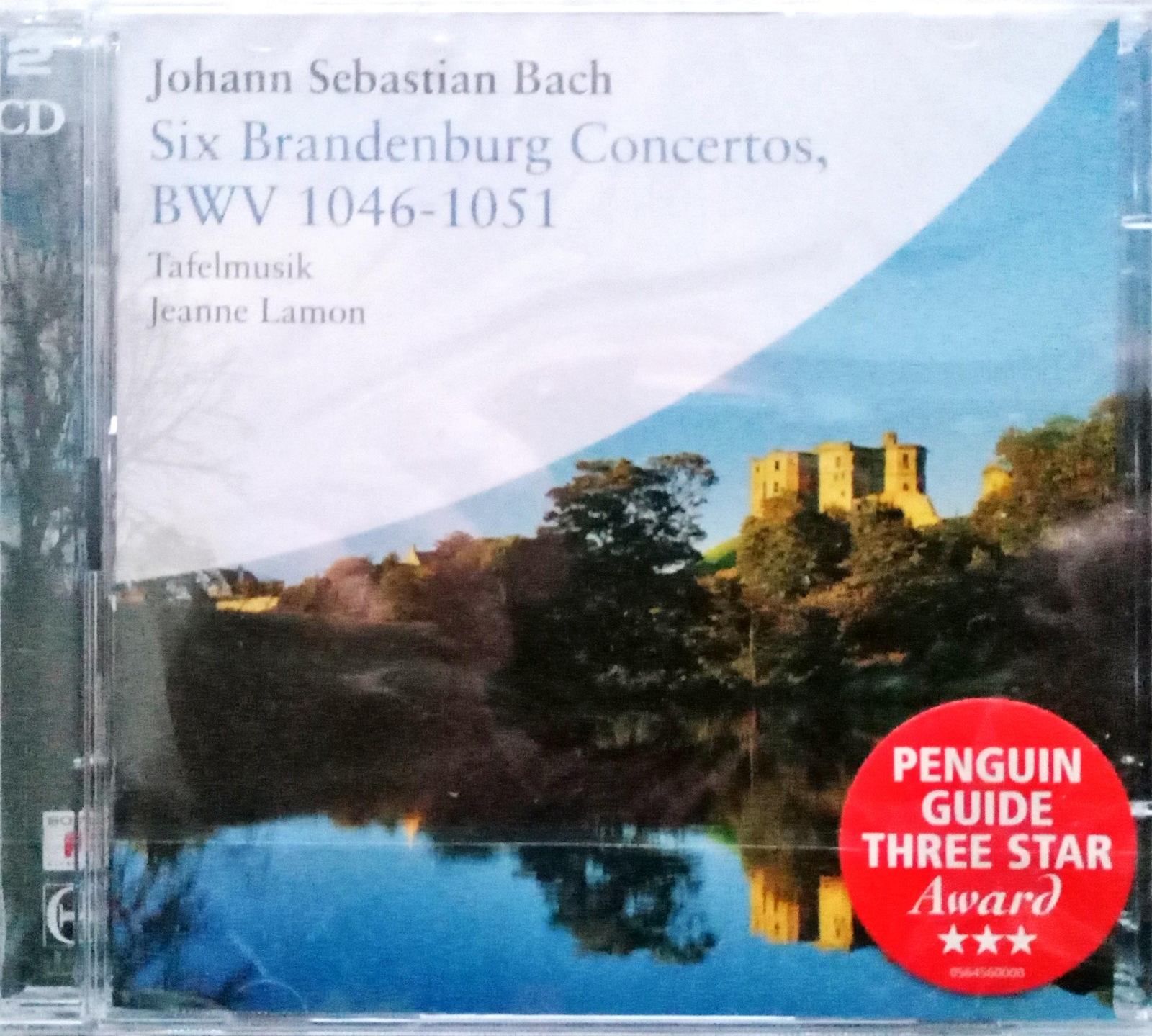Johann Sebastian Bach Six Brandenburg Concertos BWV 1046-1051 New + Sealed 2 CD