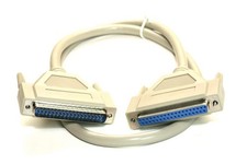 3FT Serial Extension Cable DB37 Male to DB37 Female 37 Conductor