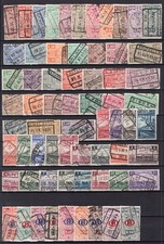 Belgium 1923-1960 Parcel Post Collection 218 Used Stamps