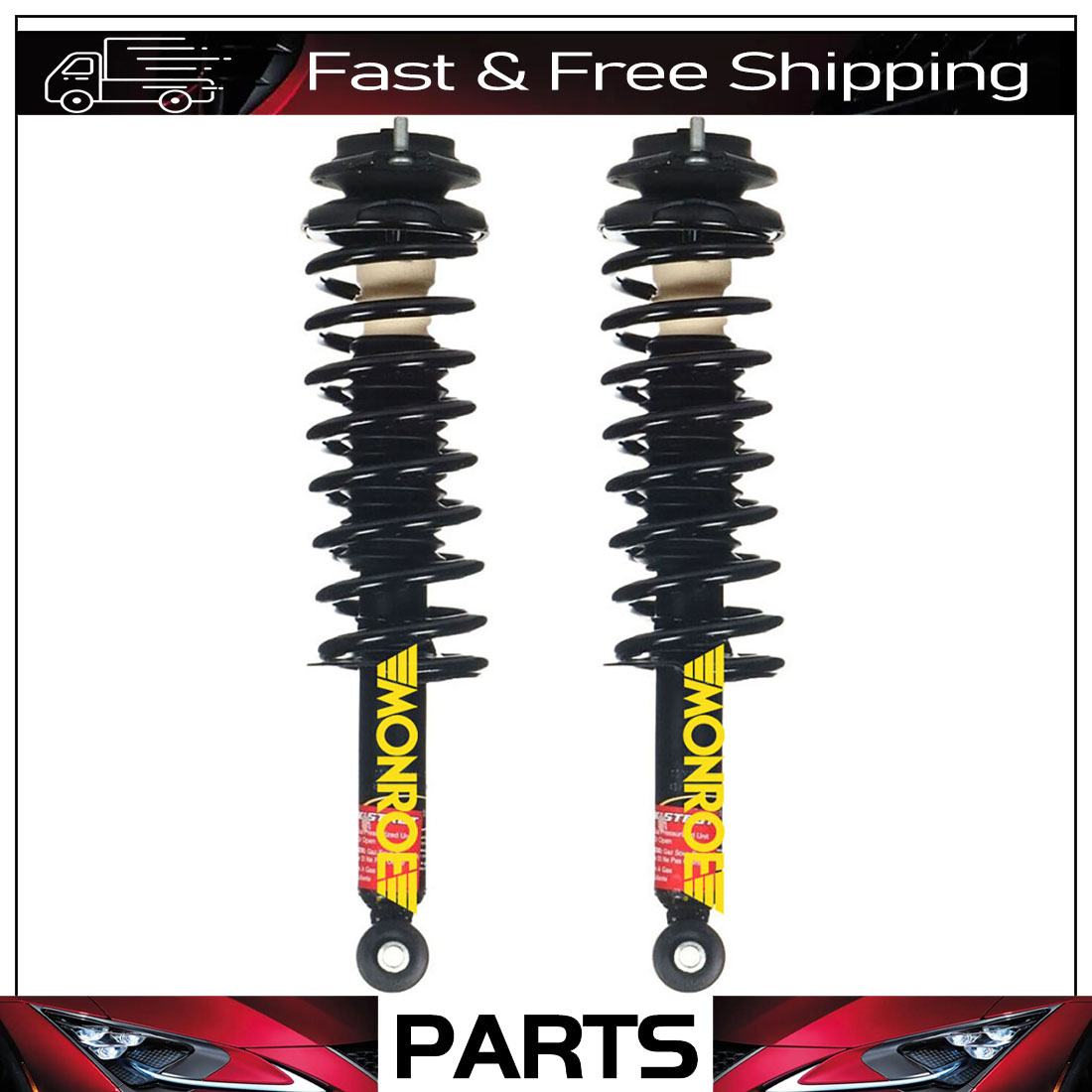 Monroe Rear Struts Fits 2009-2013 Subaru Forester 2.5L