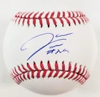 James Wood Signed OML Baseball (Beckett Witness Certified)