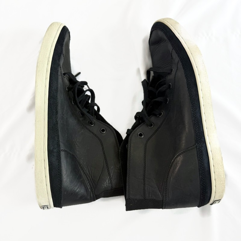 SAOLA Scarpe Cole Haan Grand OS 9 5 M Tour Chukka pelle nera suola bianca stringate