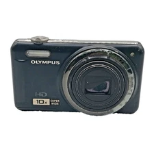 Olympus VR-310 14MP Digital Camera - Black - For Parts or Repair Only