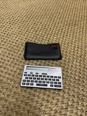 Vintage Franklin QE-95 Spellmaster Taschencomputer elektronisches Wörterbuch Technik
