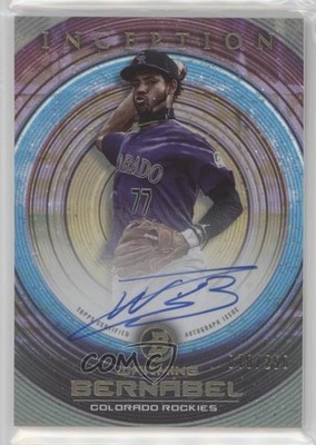 2022 Bowman Inception Prospect 78/250 Warming Bernabel #PA-WBL Auto 2f9