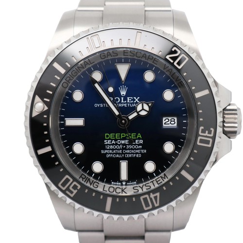 2023 Mint Rolex 136660 Sea-Dweller 44mm Ceramic Steel 'James Cameron' Watch