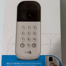 Chamberlain myQ Smart Garage Video Keypad - White VKP1-MYQ 
