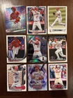 Mike Trout Baseball Card Lot (9) LA Angels