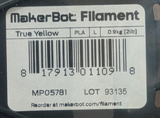 MakerBot Filament 3D Printer PLA 1.75mm 2lb/.9kg Large Spool Many Colors