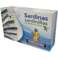 Vigilante Sardinen In OlivenöL Sardinas En Aceite De Oliva 120G Dose