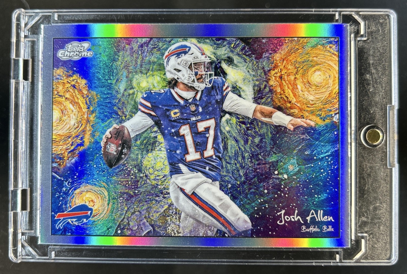 2025 Topps Cosmic Chrome Josh Allen Stars In The Night #STN-12 Bills | eBay