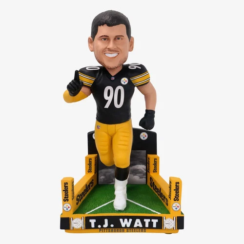 TJ Watt Pittsburgh Steelers Tunnel Entrance Bobblehead NFL Football