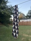 Vintage Ziggurat by Mulberry Neckwear 100% Silk Tie Made in USA — photo 2