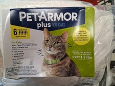 Pet Armor Flea Tick Treatment for Cats, 6pk