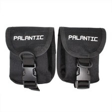 Scuba Diving Trim Weight Pockets with QR Buckles 1 Pair   Adjustable for Ta...