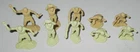 Marx 1960s Prehistoric Play Set Cavemen