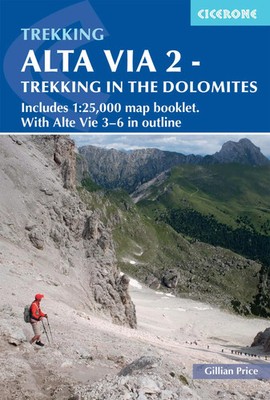 Alta Via 2 - Trekking in the Dolomites | Gillian Price | Englisch | Taschenbuch