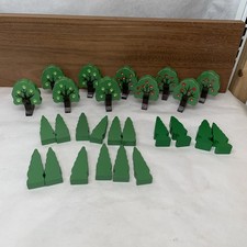 Wooden Railway Tree Lot. Thomas Compatible.