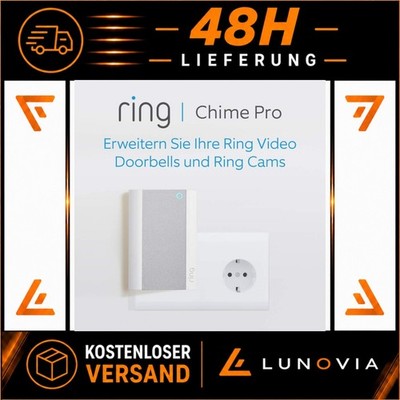 Ring Chime Pro   WLAN Türgong und Nachtlicht, Weiß